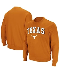Colosseum Men's Texas Longhorns Arch & Logo Pullover Sweatshirt