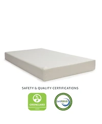 Sealy Butterfly Breathable Knit Crib Toddler Mattress-In-a-Box