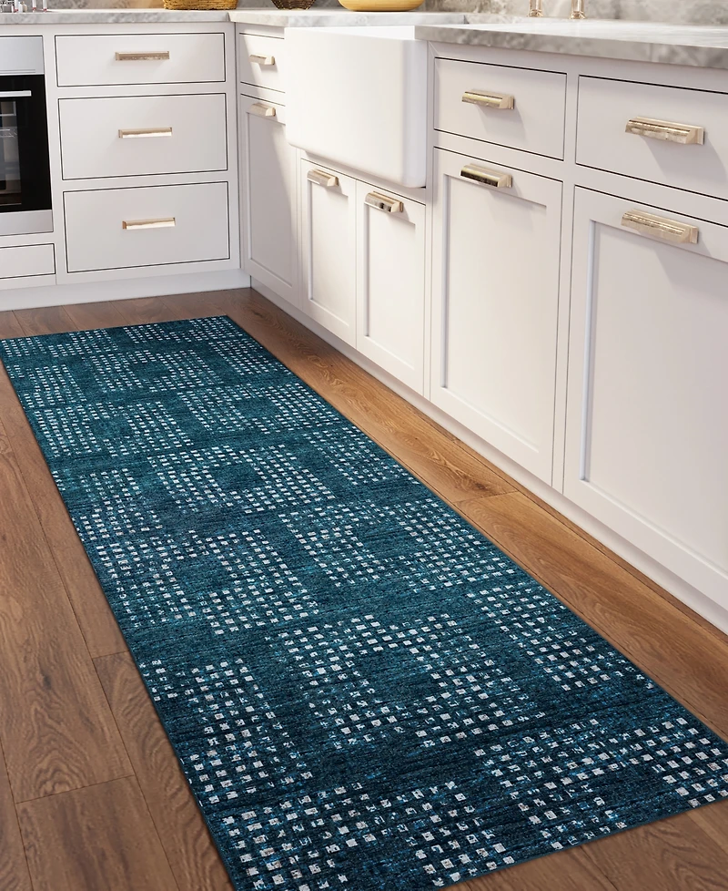 Dalyn Delano Washable DA1 2'6" x 12' Runner Area Rug