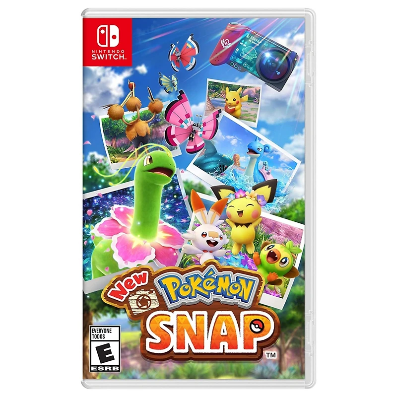 Pokemon Snap Game with Game Caddy for Nintendo Switch