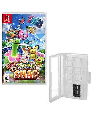 Pokemon Snap Game with Game Caddy for Nintendo Switch