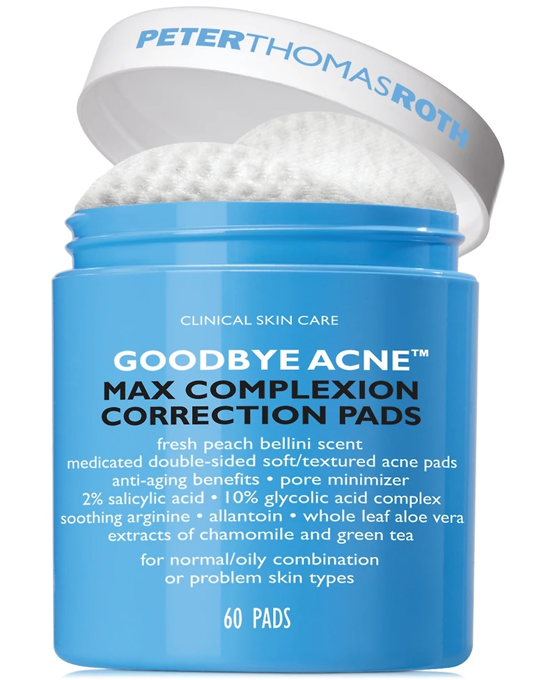 Peter Thomas Roth Max Complexion Correction Pads, 60 ct