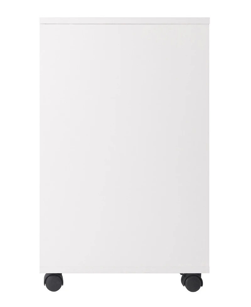 Winsome Halifax 26.3" Wood 2-Door Wide Storage Cabinet