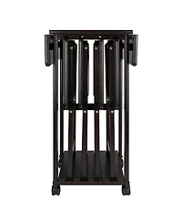 Winsome Sophia 5-Piece Wood Drop Leaf Top Snack Table Set