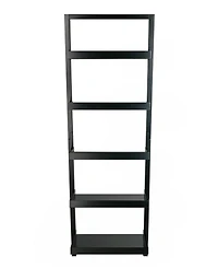 Winsome Bellamy 69.36" Wood 5-Tier Leaning Shelf