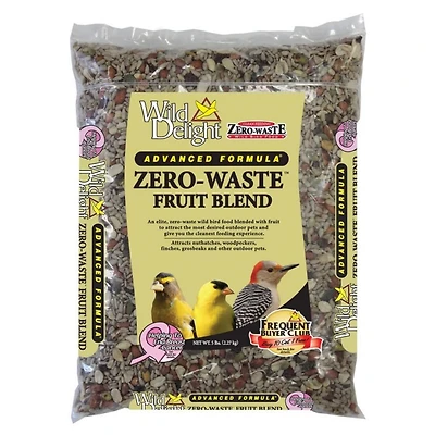 Wild Delight Zero-Waste Fruit Blend Wild Bird Feed, 5lbs