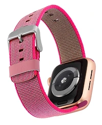 WITHit Pink Nylon Band designed for Apple Watch 42mm (Series 10) & 38/40/41mm