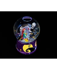 Disney The Nightmare Before Christmas Jack & Sally Light-Up Snow Globe with Swirling Glitter Display | Precious Keepsake, Gifts and Collectibles, Home