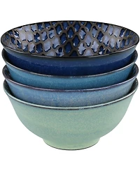 Bia Cordon Bleu Four Dinner Bowls, 9.5"