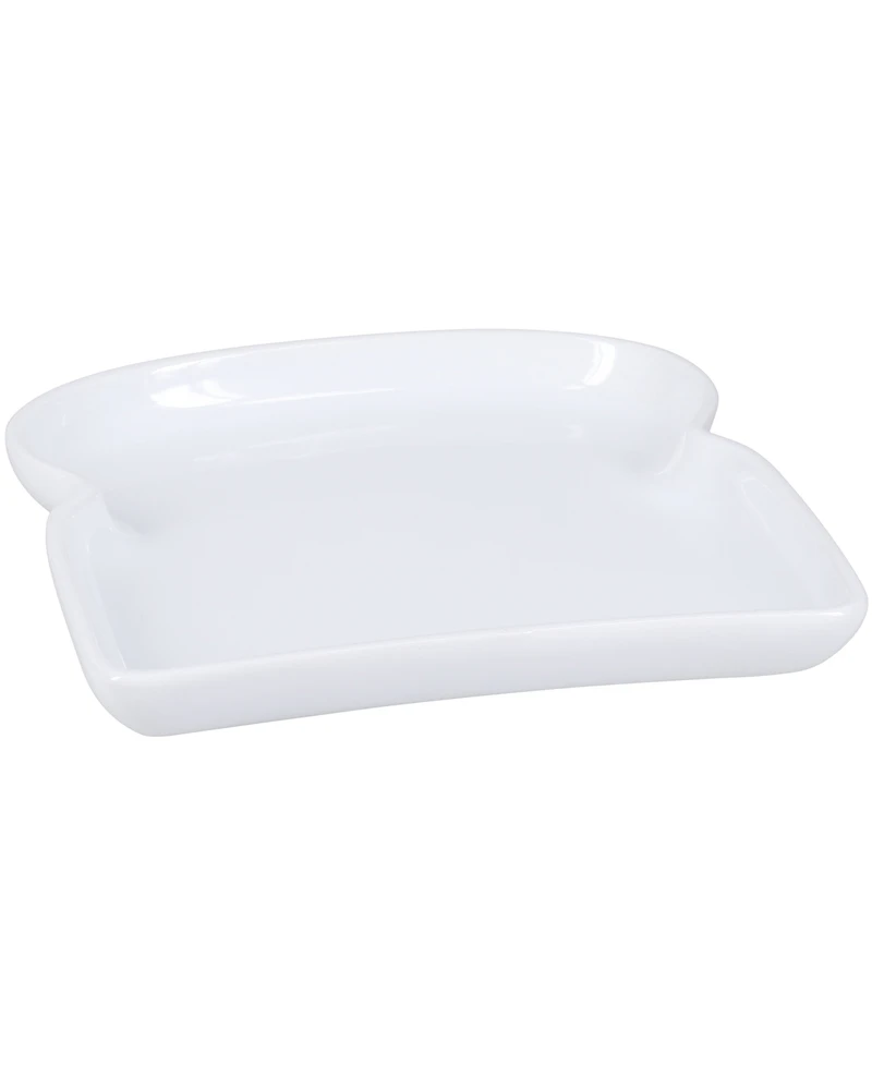 Bia Cordon Bleu Toast Shaped Plates, 6.25 "