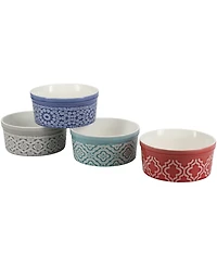 Bia Cordon Bleu Dominique Set of Twelve Ramekins, 6 oz and 10 oz