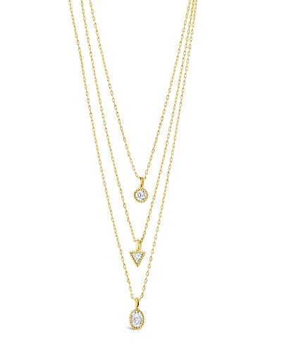 Sterling Forever Julie Layered Necklace