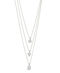Sterling Forever Julie Layered Necklace