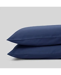 Fabdreams Organic 400 Thread Count Certified Cotton Sateen Pillowcase Set of 2
