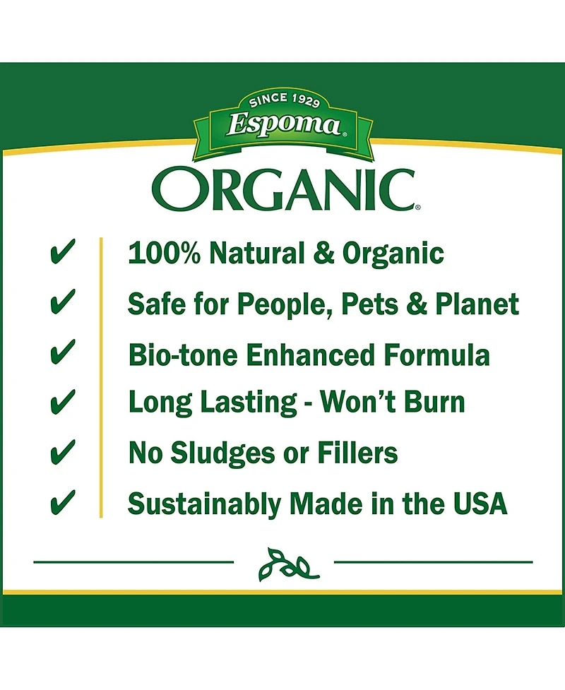 Espoma Organic Rose-tone Rose & Flower Food, 18 Lbs