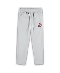Preschool Boys and Girls Scarlet, Gray Ohio State Buckeyes Red Zone Jersey Pants Set
