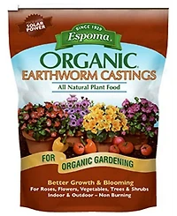 Espoma EC4 Earthworm Castings Potting Mix, 4-Qt.