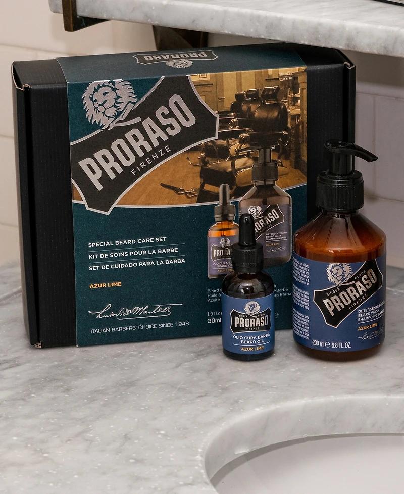 Proraso 2-Pc. Beard Care Set For New Or Short Beards