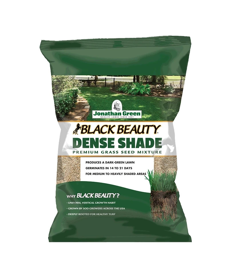 Jonathan Green Black Beauty Dense Shade Grass Seed Mix