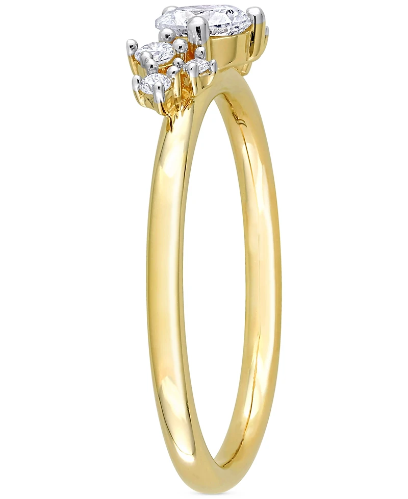 Diamond Engagement Ring (1/2 ct. t.w.) 14k Gold