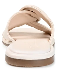 Journee Signature Women's Kanndice Twisted Slip-On Sandals