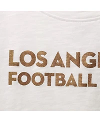 Women's Concepts Sport White Lafc Resurgence T-shirt