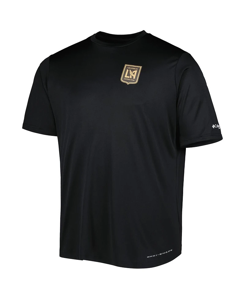 Men's Columbia Black Lafc Terminal Tackle Omni-Shade T-shirt