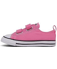 Converse Toddler Girls Chuck Taylor All Star 2V Ox Stay-Put Closure Casual Sneakers from Finish Line