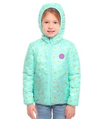 Rokka&Rolla Girls Reversible Lightweight Puffer Jacket