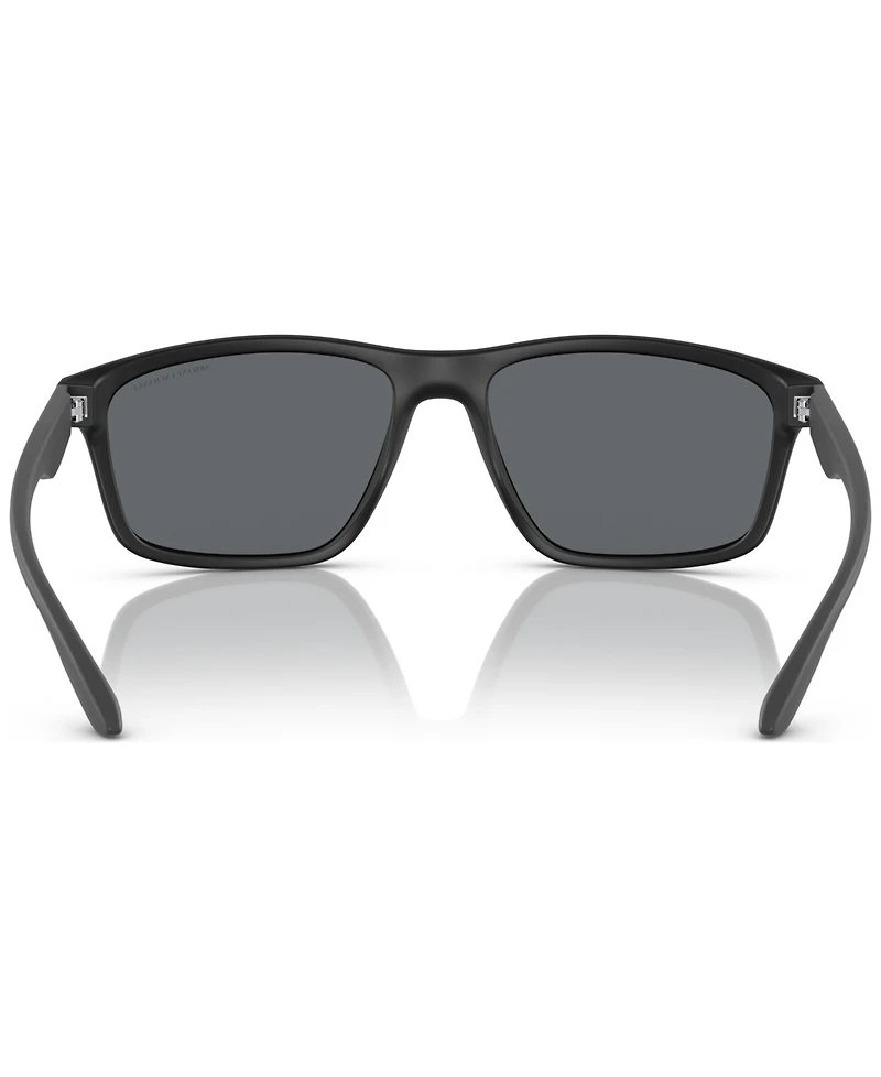 A|X Armani Exchange Men's 59 Sunglasses, AX4122S59-z