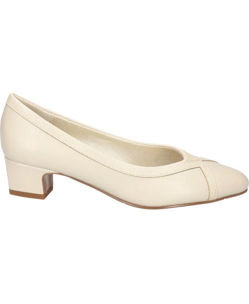 Easy Street Women's Myrtle Almond Toe Pumps