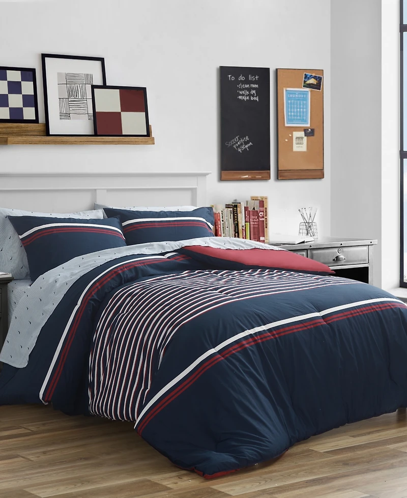 Nautica Mineola Reversible -Piece Duvet Cover Set