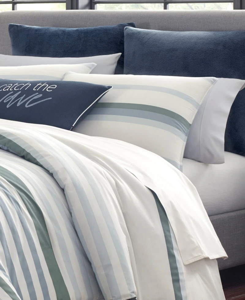 Closeout! Nautica Lansier Reversible 3-Piece Comforter Set, King
