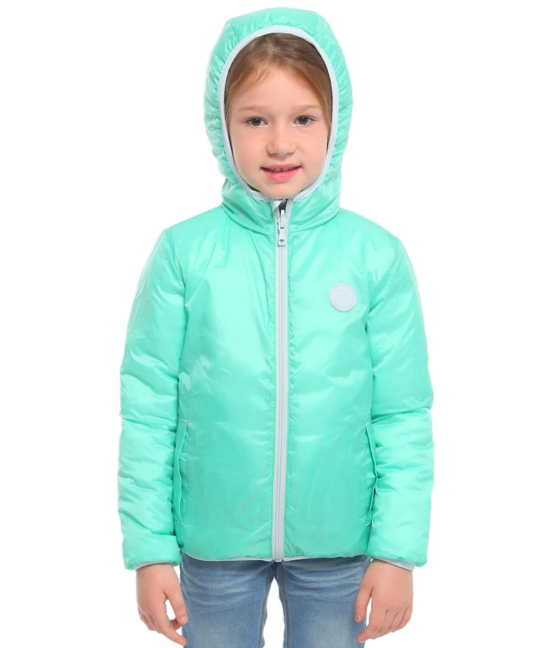 Rokka&Rolla Girls Reversible Lightweight Puffer Jacket