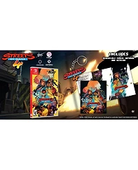 Streets of Rage 4 - Switch [Reversible Cover, Keyring & Artbook]