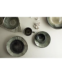 Dutch Rose Amsterdam Dinner Plates, Set of 4