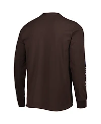 Men's Tommy Hilfiger Brown Cleveland Browns Peter Team Long Sleeve T-shirt