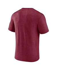 Men's Fanatics Heathered Cardinal Arizona Cardinals Sporting Chance T-shirt