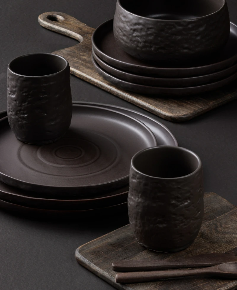 Stone by Mercer Project Shosai 16 Pc. Dinnerware Set, Service for 4