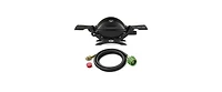 Weber Q 1200 Gas Grill (Black) And Adapter Hose