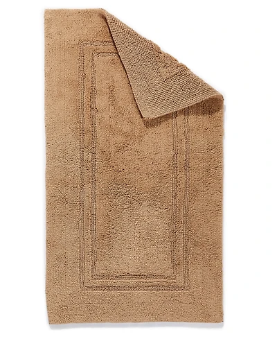 Hotel Collection 100% Cotton Reversible Bath Rug, 27" x 48", Exclusively at Macy's