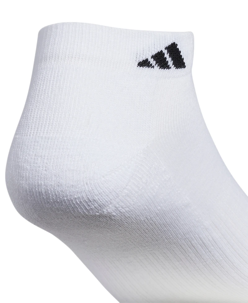 adidas Men's Cushioned Athletic 6-Pack Low Cut Socks