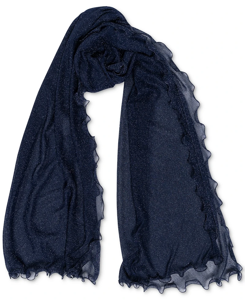 I.n.c. International Concepts Ruffle-Edge Metallic Evening Wrap, Created for Macy's