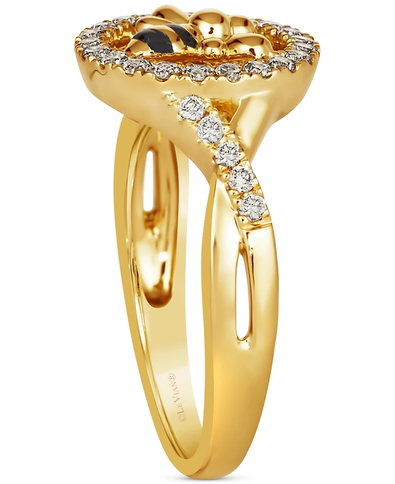 Le Vian Nude Diamond Bee Ring (1/3 ct. t.w.) in 14k Gold