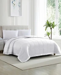 Royal Luxe Classic White Down Light Warmth Microfiber Blankets Exclusively At Macys