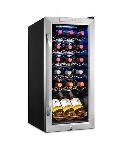 Ivation Freestanding Wine Refrigerator, 18 Bottle Wine Cooler