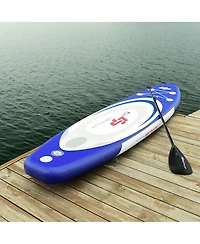 Costway 11' Inflatable Stand up Paddle Board Surfboard Sup