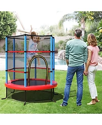 Costway 55" Kids Trampoline Bouncing Jumping Mat Recreational Trampoline