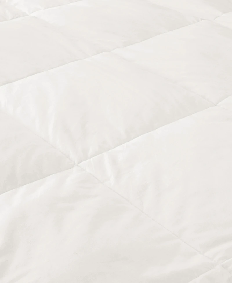 Unikome Light Warmth Ultra Soft White Goose Down Feather Fiber Comforter