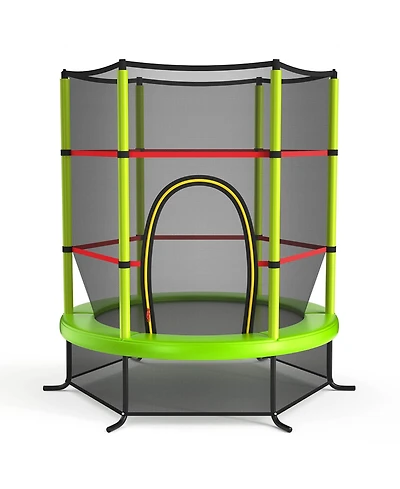 55" Kids Trampoline Bouncing Jumping Mat Recreational